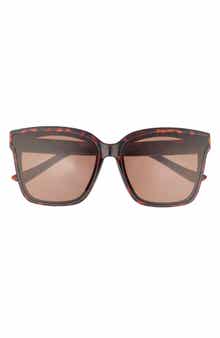 Madison 63mm Square Sunglasses