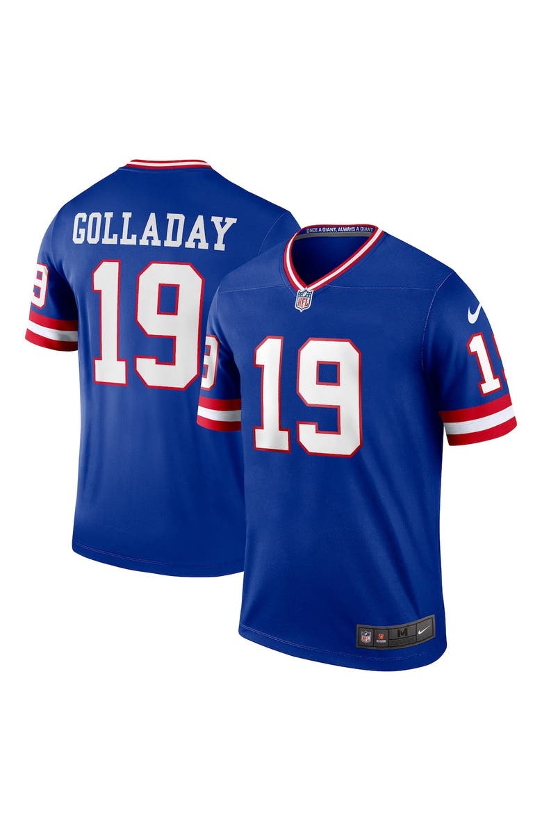 Nike Men's Nike Kenny Golladay Royal New York Giants Classic Player Legend Jersey, Alternate, color, 