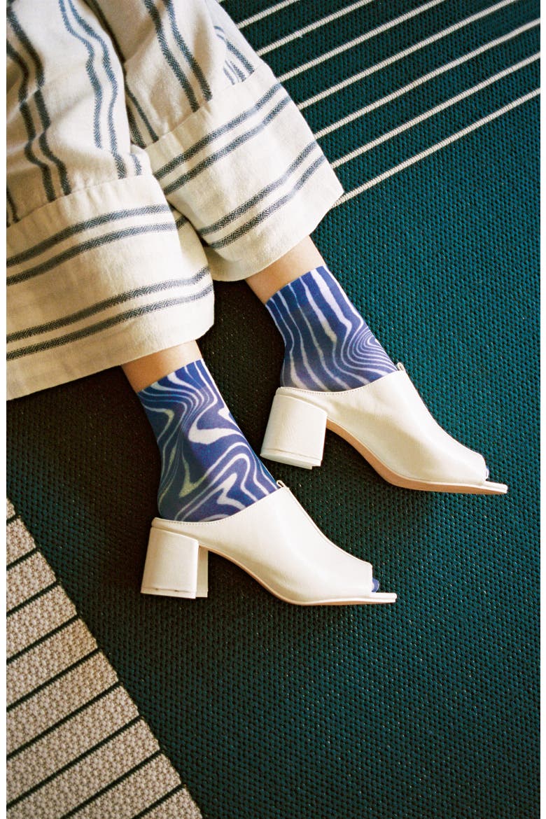 Mia Ankle Socks, Alternate, color, BLACK