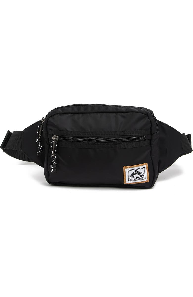 Steve Madden Nylon Backpack with Detachable Fanny Pack, Alternate, color,