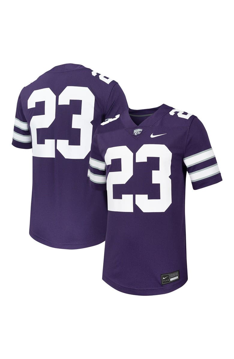 Nike Men's Nike #23 Purple Kansas State Wildcats Untouchable Football Replica Jersey, Main, color,