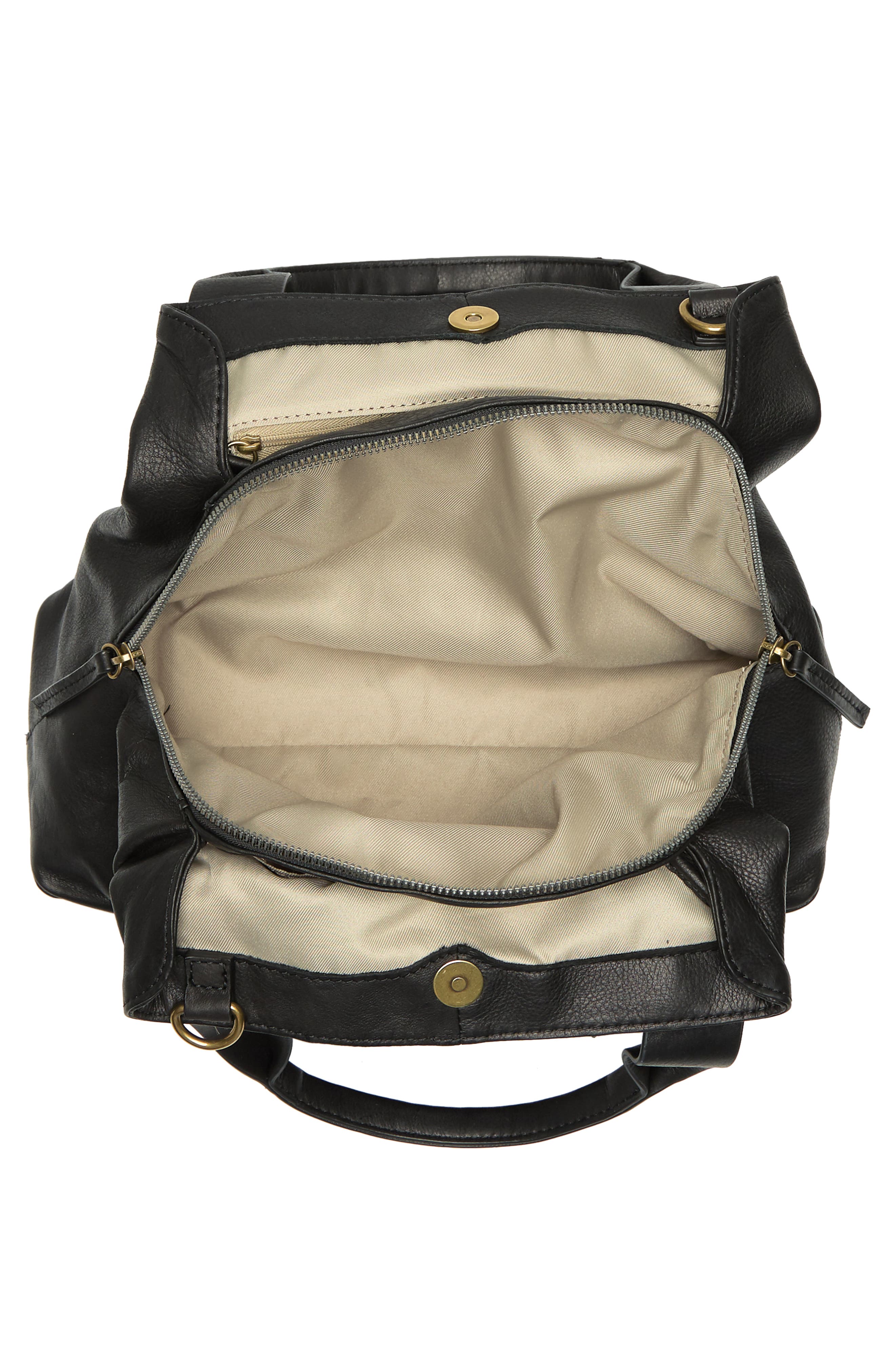 AMERICAN LEATHER CO. Ada Triple Entry Satchel Bag, Alternate, color, 