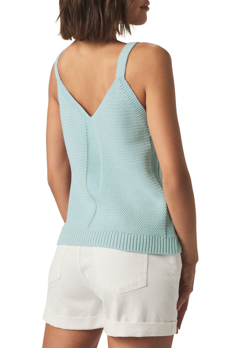 Splendid Banks V-Neck Sweater Tank, Alternate, color, Mint