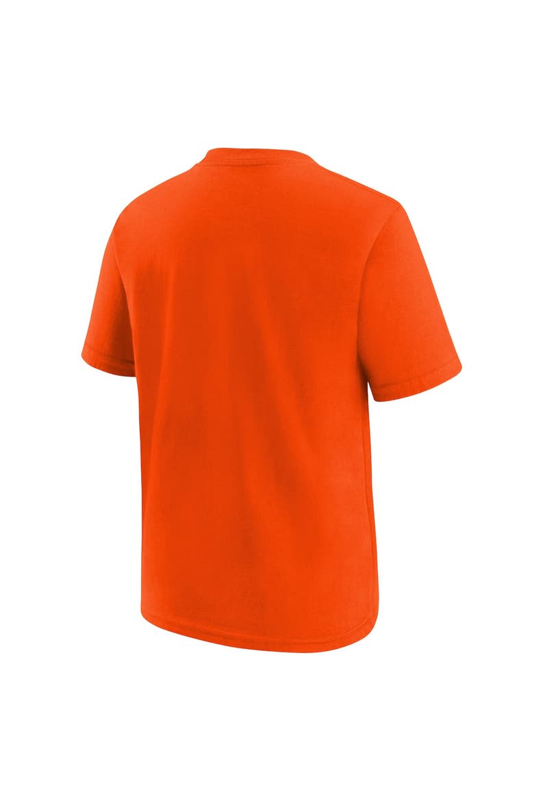 Youth Nike  Brilliant Orange WNBA Essential Logo T-Shirt, Alternate, color, Brilliant Orange