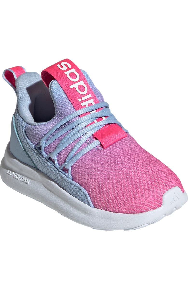 adidas Kids' Lite Racer Adapt 7.0 Sneaker, Main, color, Blue/ Lucid Pink/ White