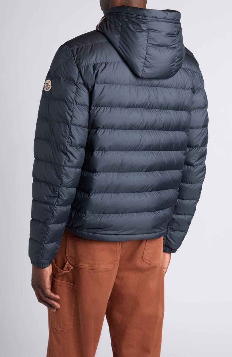 Moncler Vermeille Hooded Down Puffer Jacket, Alternate, color, Night Sky