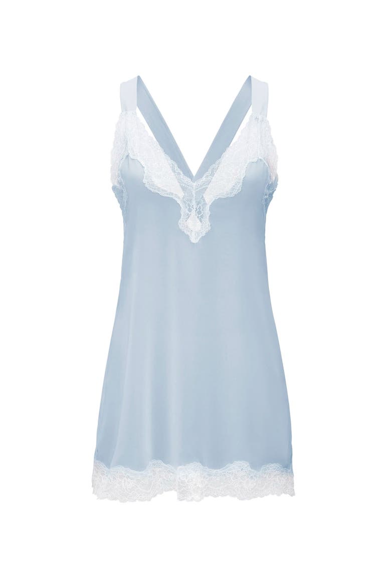 Lilitha Slip Lingerie, Alternate, color, Medium blue