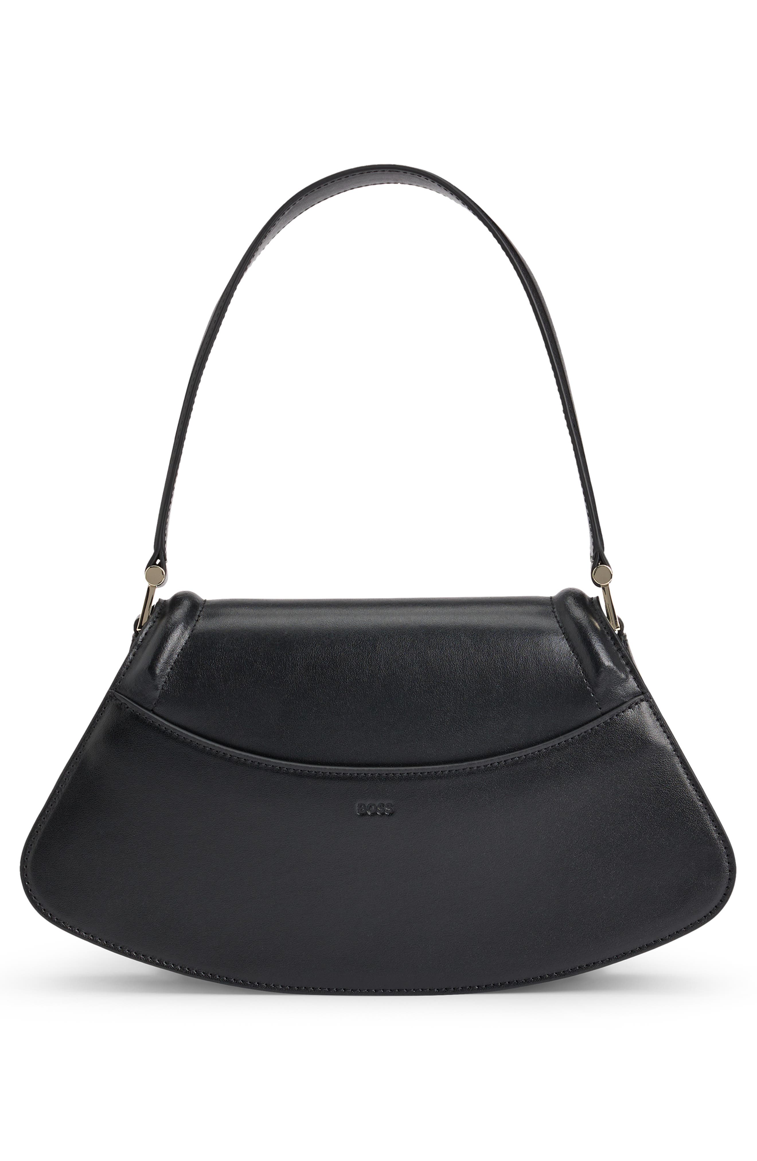 BOSS Ariell Leather Shoulder Bag, Alternate, color, 