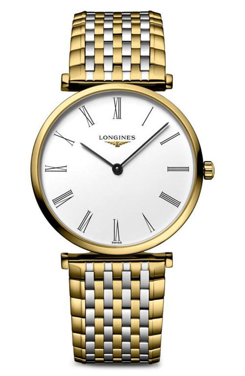 LONGINES LONGINES LA GRANDE CLASSIQUE BRACELET WATCH, 36MM 