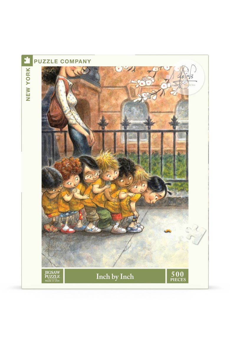 NEW YORK PUZZLE COMPANY Inch by Inch 500 Piece Puzzle, Main, color, NO COLOR