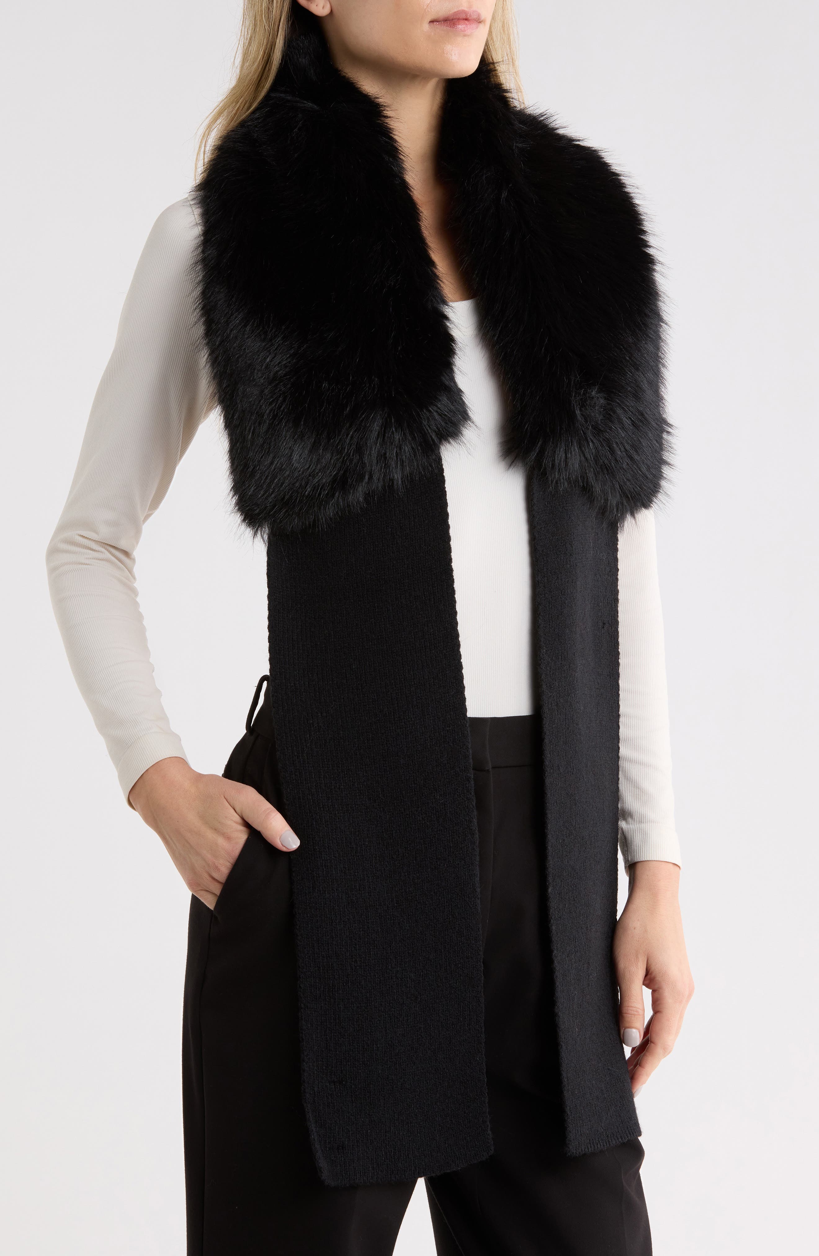 Faux Fur Scarf