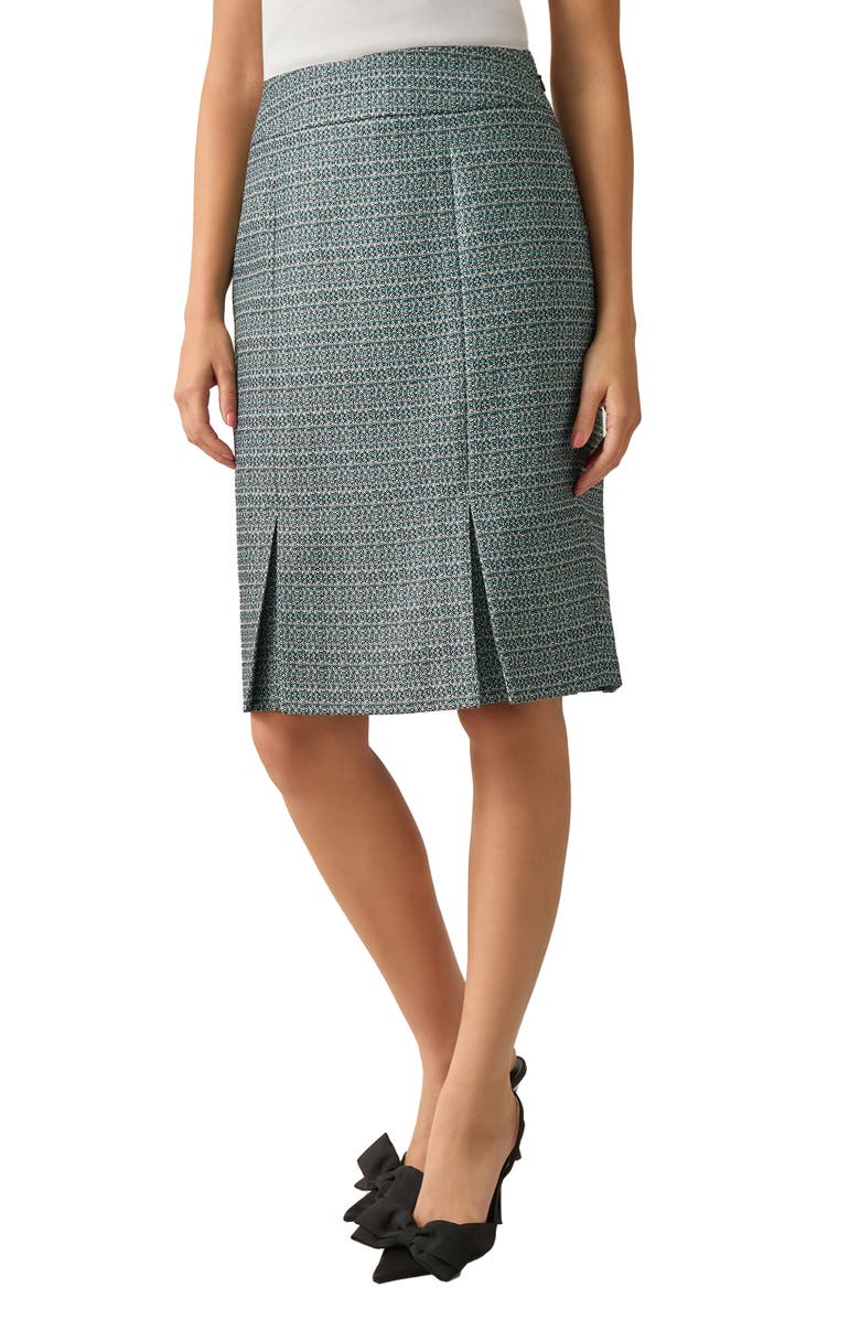 KASPER Inverted Box Pleat Skirt, Alternate, color,