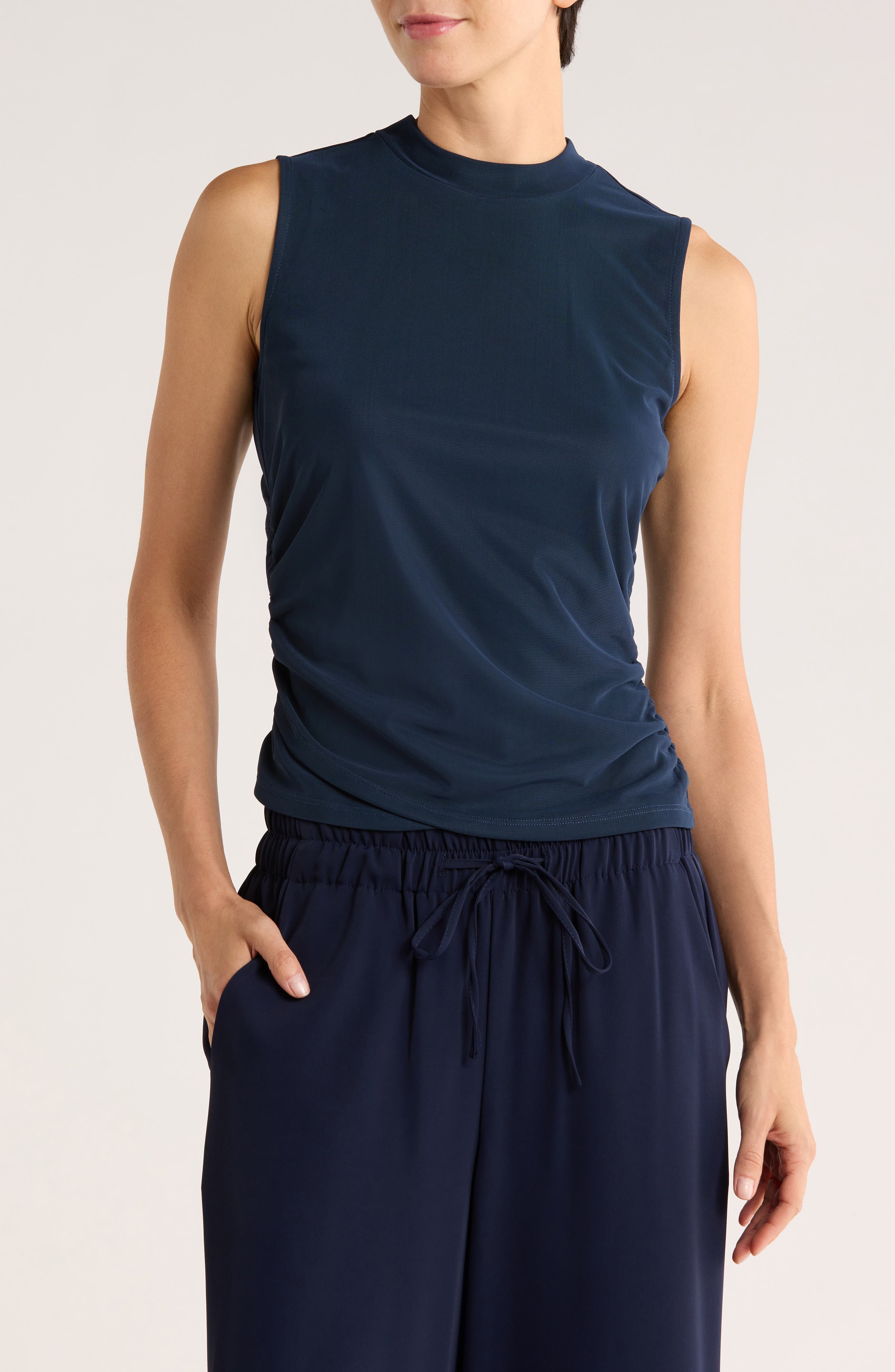 DR2 by Daniel Rainn Sleeveless Mesh Top