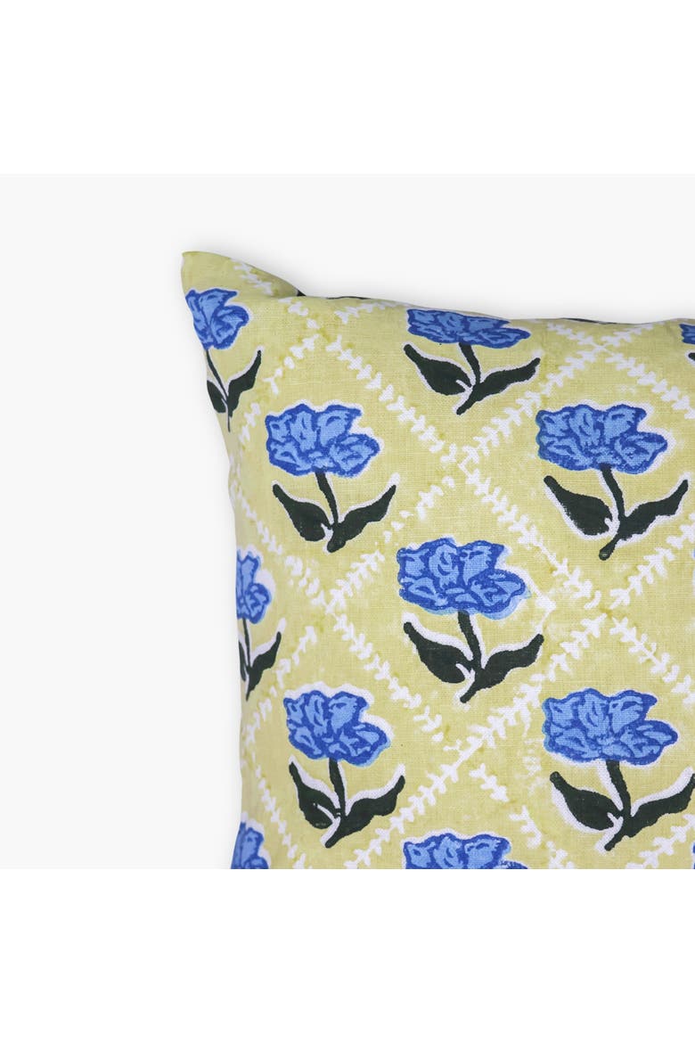 Noor Lumbar Throw Pillow Cover, Alternate, color, Butter Yellow
