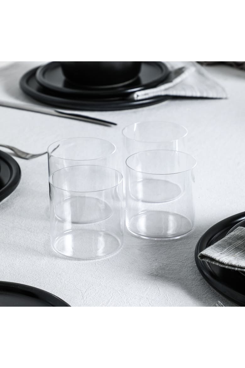 Eden Glassware Set, Clear, Alternate, color, Clear