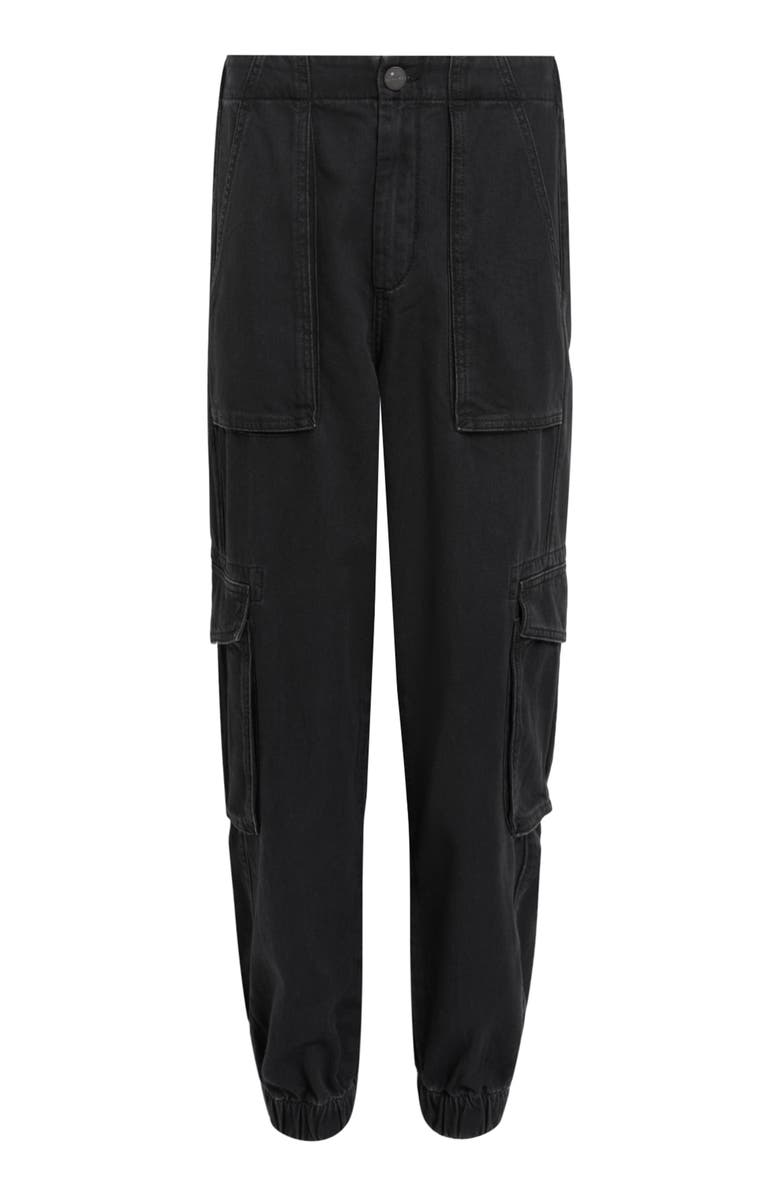 AllSaints Freda Taper Cargo Jeans, Alternate, color, 