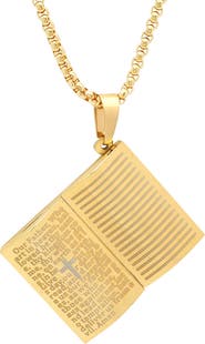 STEELTIME Our Father Pendant Necklace