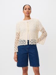 Masai Copenhagen Malittalis Crochet Floral Cardigan