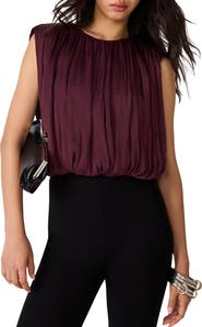 Steve Madden Milana Sleeveless Blouson Top