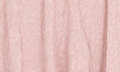 Rare Editions Kids' Textured Dress & Faux Fur Vest Set In Pink