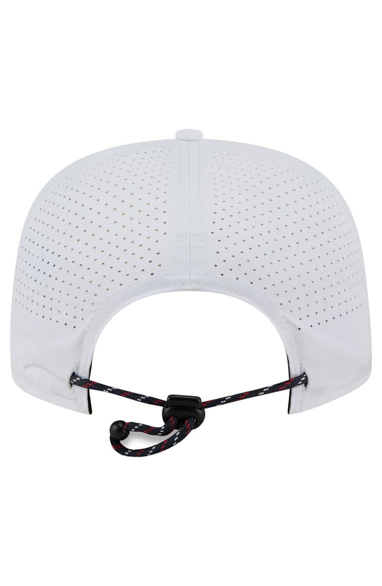 New Era Men's New Era White Boston Red Sox Perforated Golfer Snapback Hat, Alternate, color, 