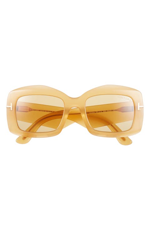 83mm Square Sunglasses