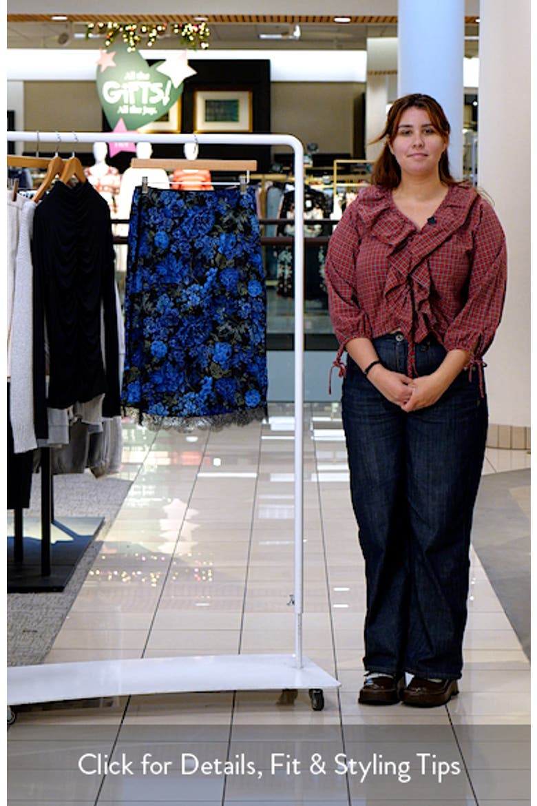 Floral Rush Slip Skirt video