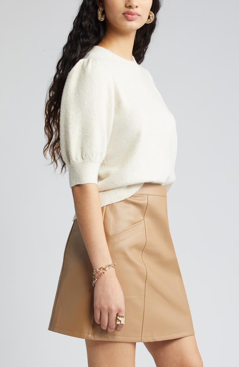 VERO MODA Doffy Puff Elbow Sleeve Sweater, Alternate, color, 