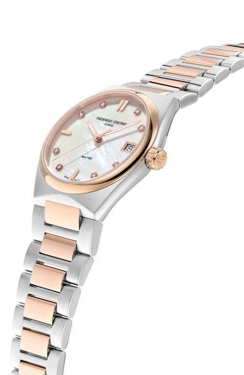 Frederique Constant Highlife Watch & Interchangeable Strap, 31mm In Two-tone