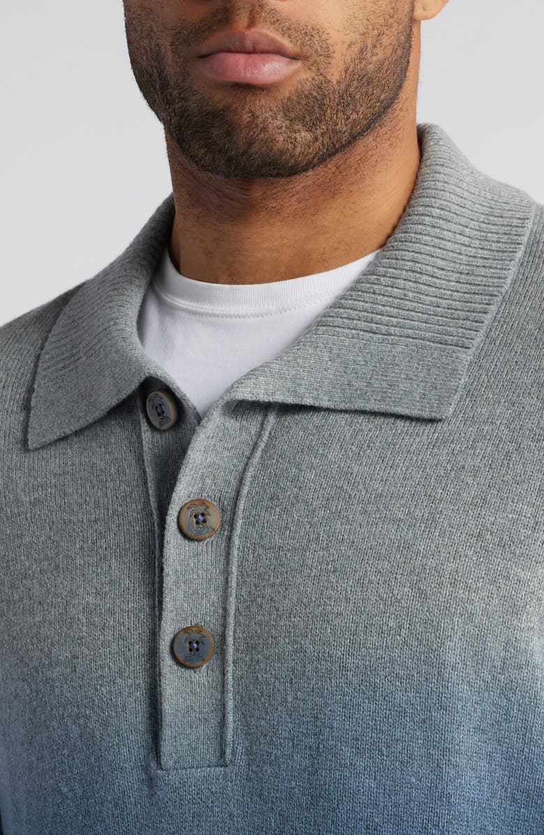 Tommy Bahama Ombré Dip Dye Polo Sweater, Alternate, color,