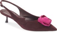 Roger Vivier I Love Vivier Roses Slingback Pump