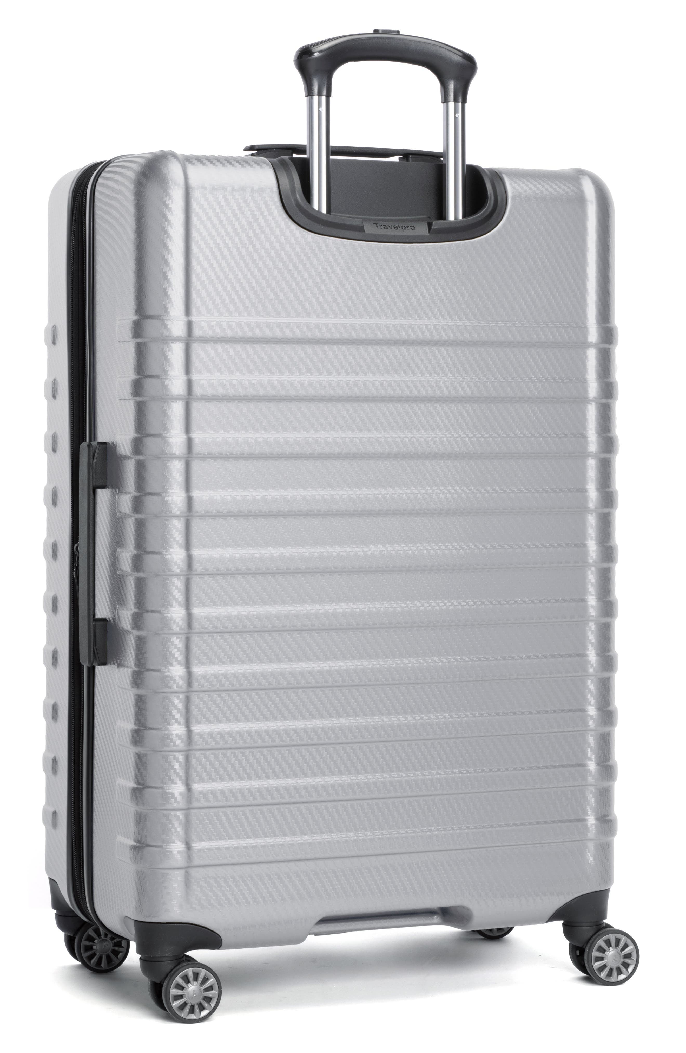 TRAVELPRO Rollmaster Lite 2 24-Inch Expandable Hardside Luggage, Alternate, color, Grey Carbon Fiber