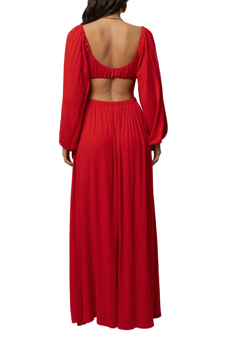 Warm Nights Skirt Set, Alternate, color, Red