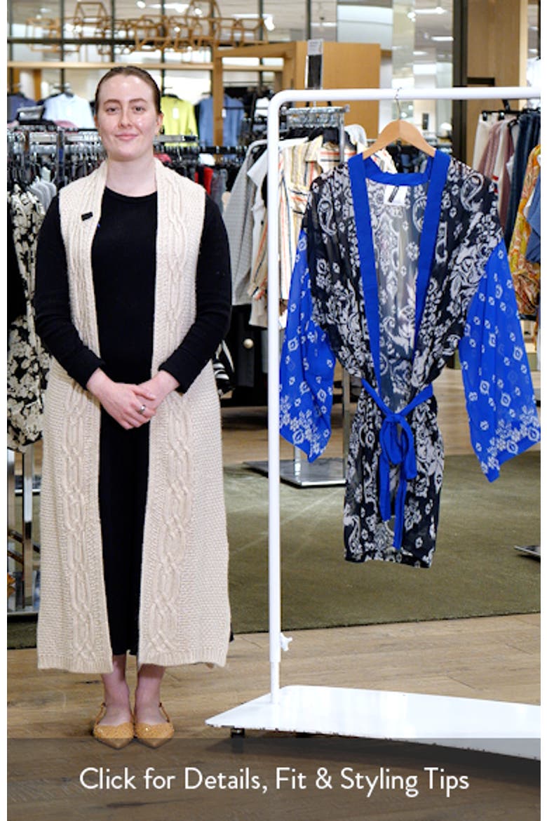 Talavera Long Sleeve Cover-Up video