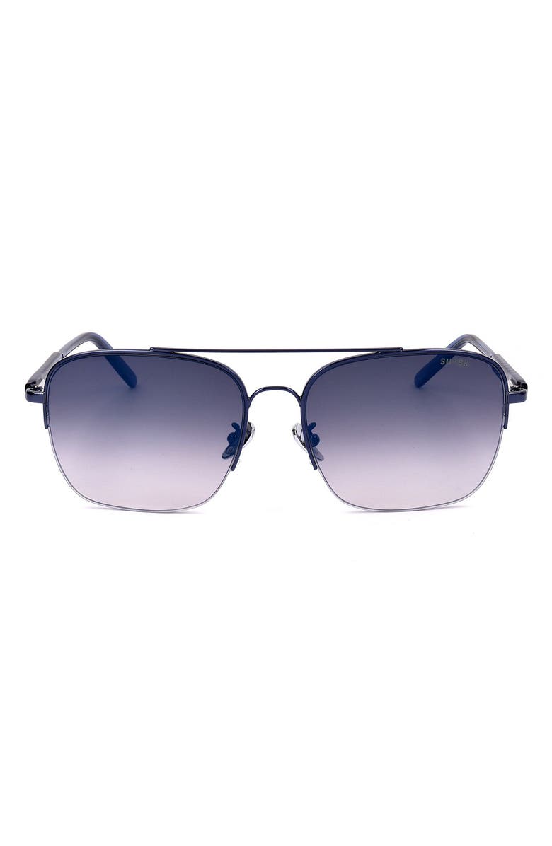 SUPER by RETROSUPERFUTURE<sup>®</sup> 48mm Aviator Sunglasses, Main, color, Blue