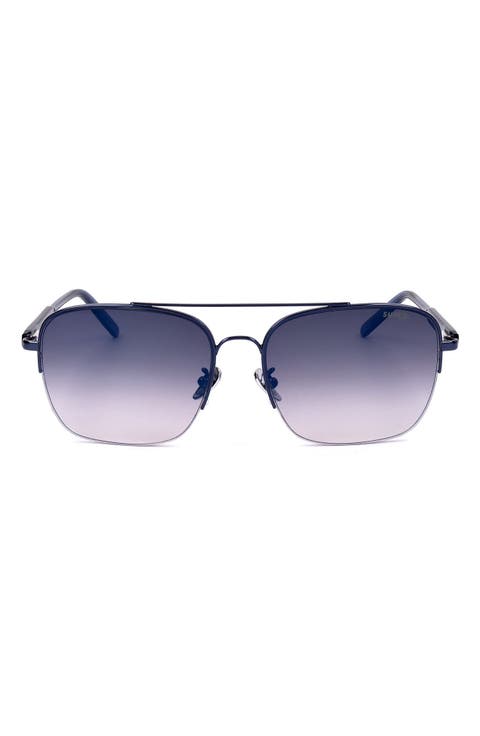 48mm Aviator Sunglasses