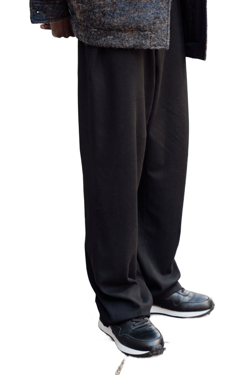 Stinaa.J Noah Orthopedic Sneakers, Alternate, color, Black Leather