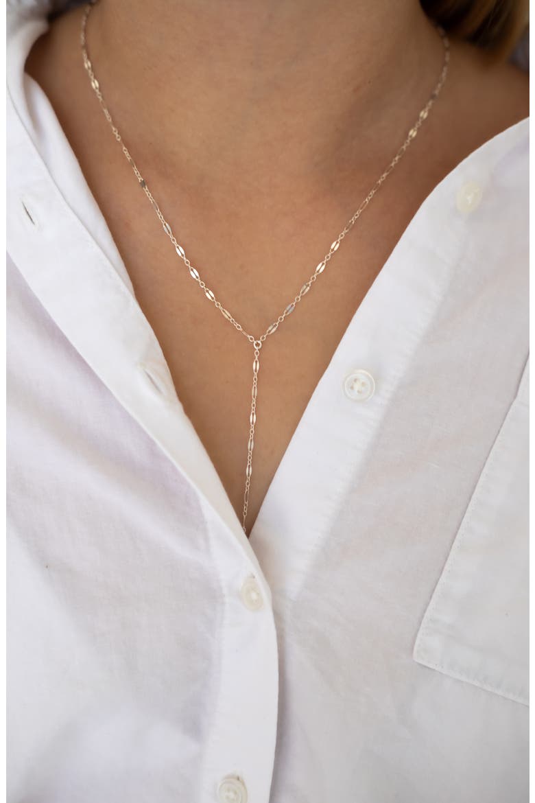 Phoebe Y-Necklace, Alternate, color, SILVER