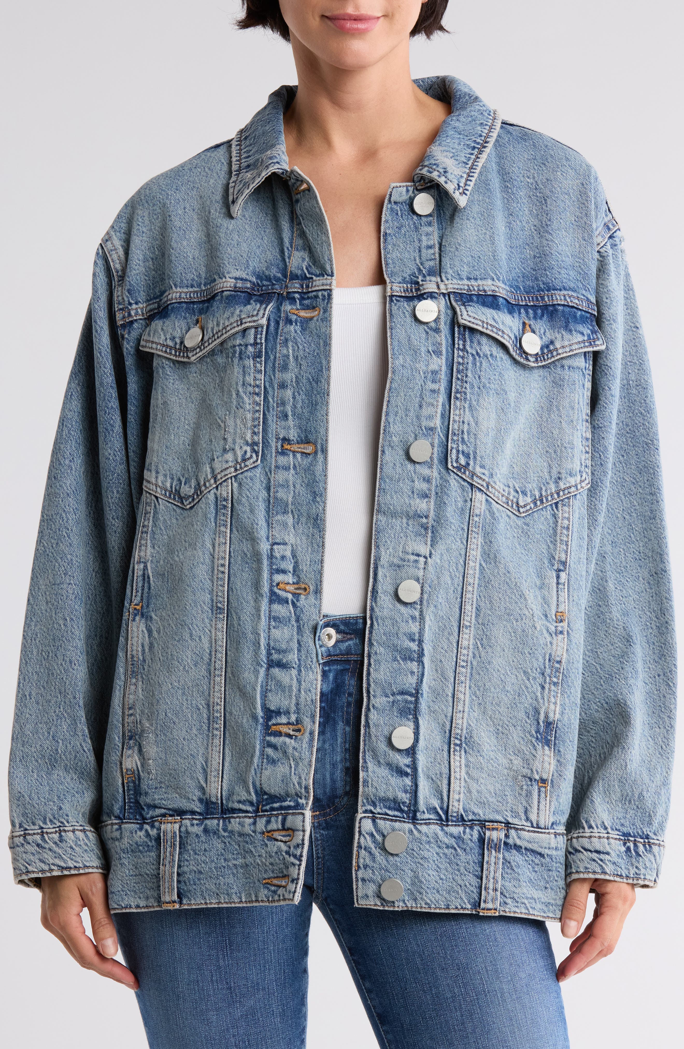 AllSaints Willow Denim Jacket