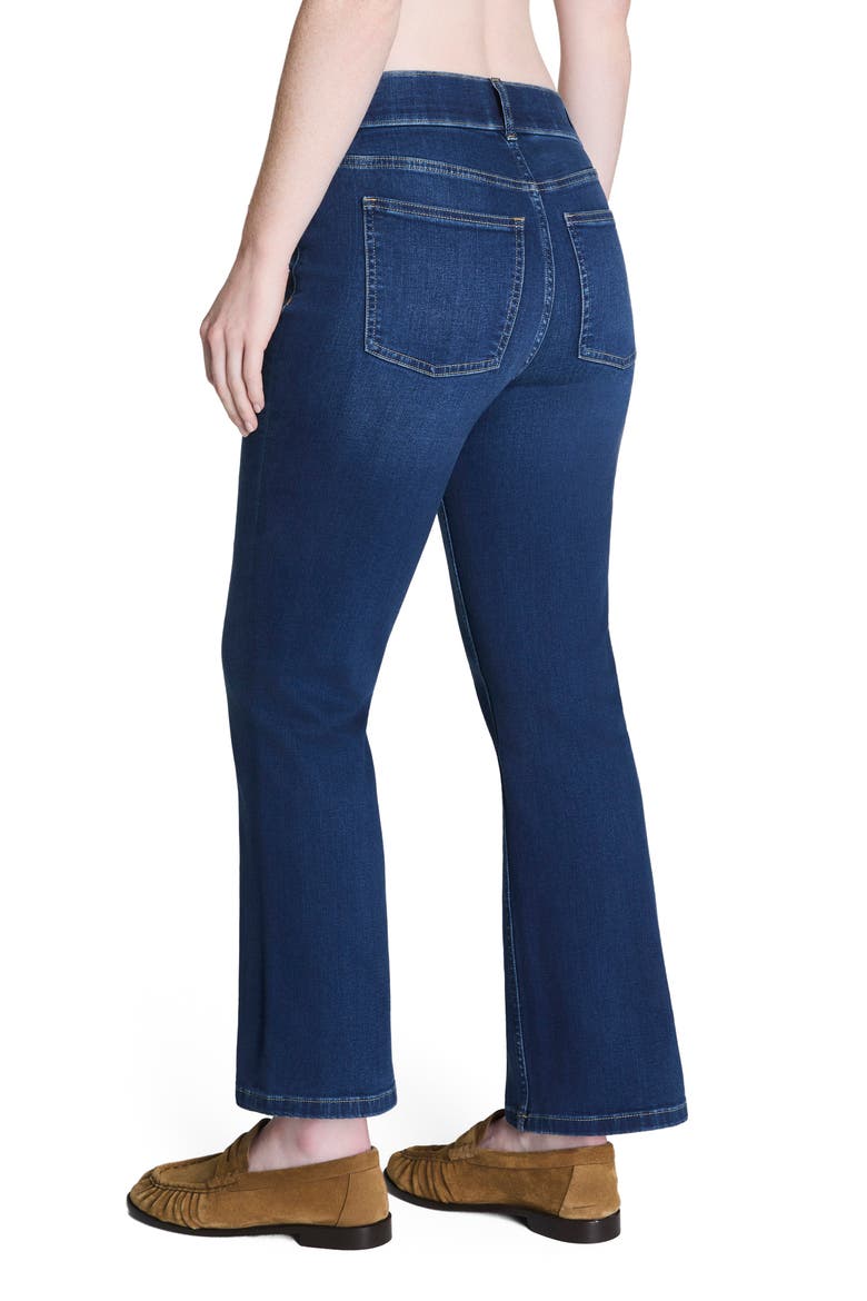 Pull-On High Waist Kick Flare Jeans 2.0, Alternate, color, PACIFIC WASH
