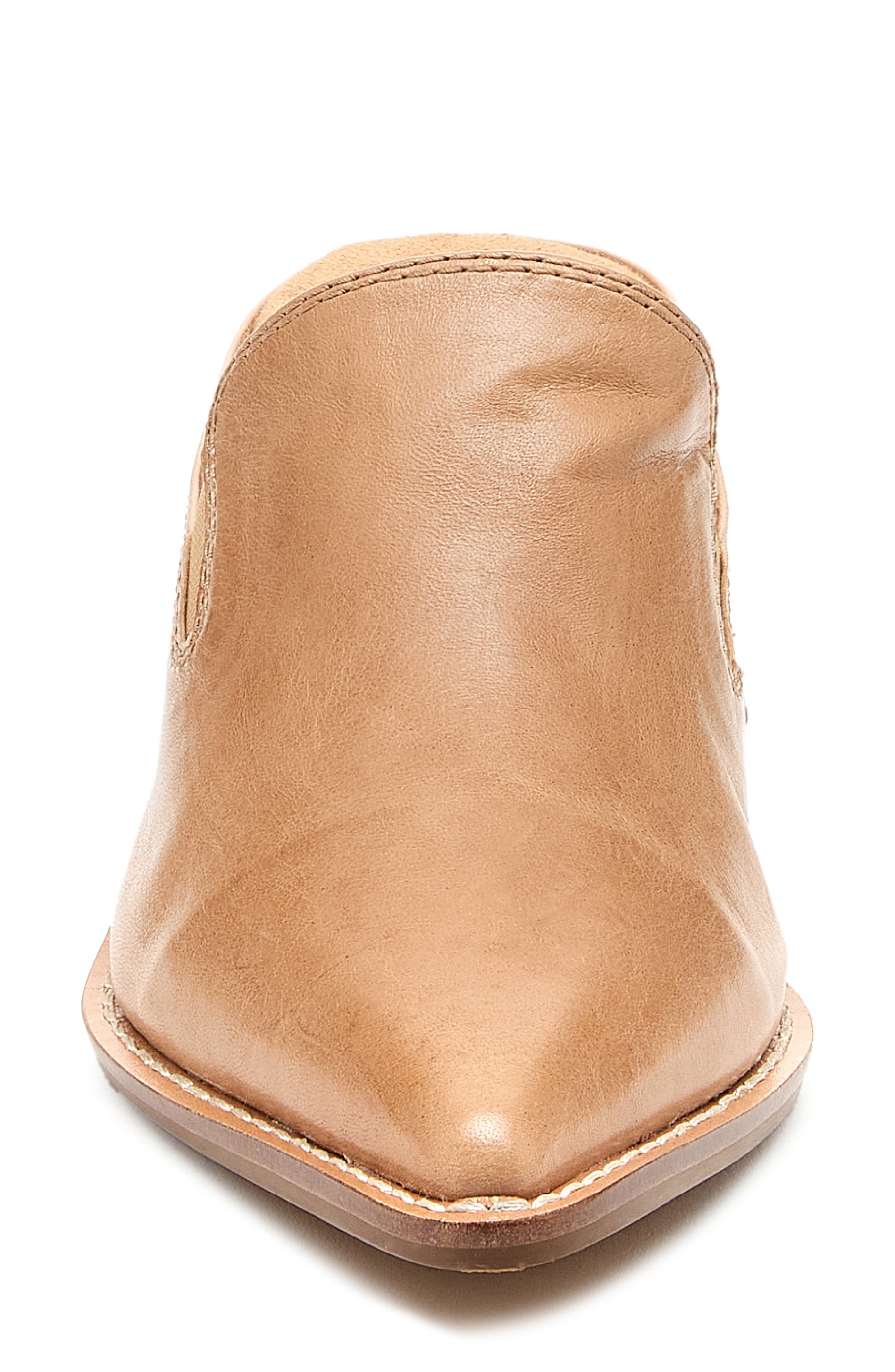 Mason Pointed Toe Loafer Mule, Alternate, color, BISON