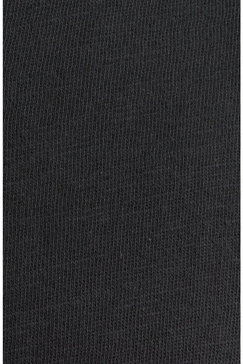 Classic Short Sleeve Flame Henley, Alternate, color, JET BLACK