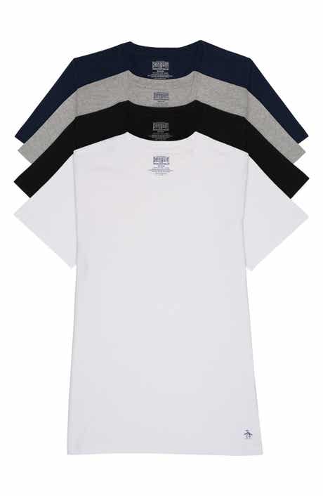 Original Penguin Pack of 4 Cotton Crewneck T-Shirts