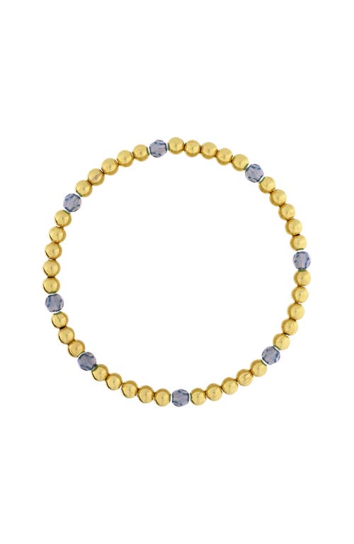 Emma Rae 14k Gold Filled Gemstone Accent Bracelet