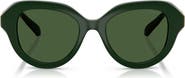 Swarovski 50mm Small Round Sunglasses