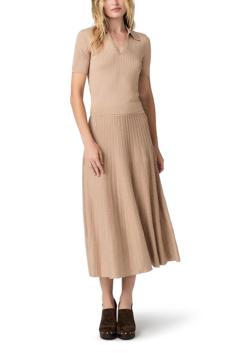 Una Rib Top, Alternate, color, BEIGE MARL