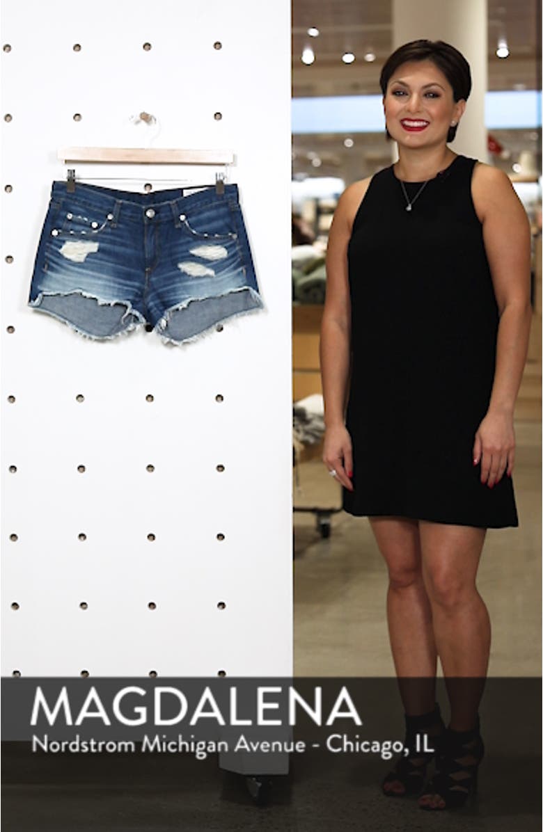 'The Cutoff' Denim Shorts, sales video thumbnail