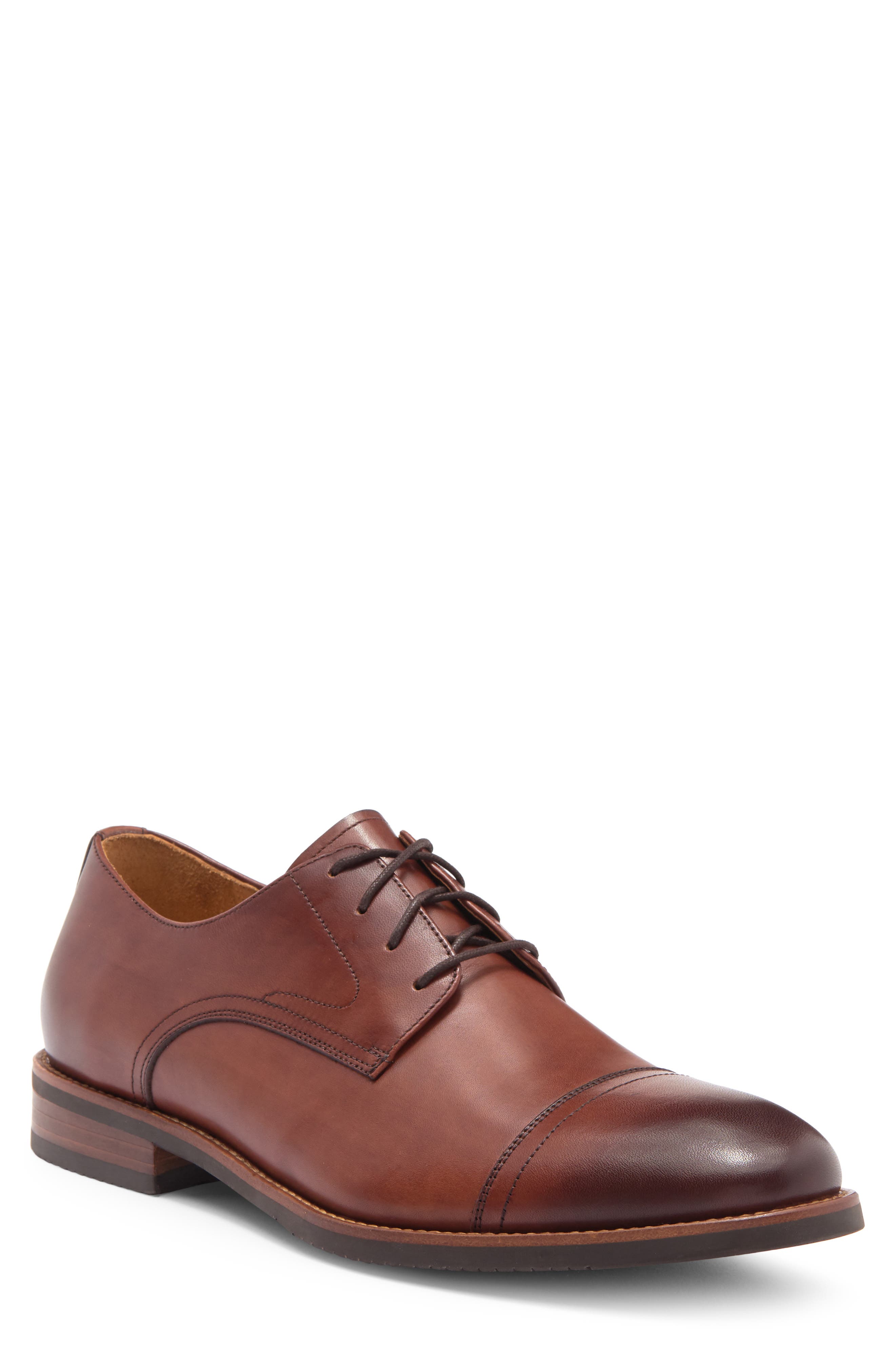 Warfield & Grand Midway Cap Toe Derby, Main, color, 
