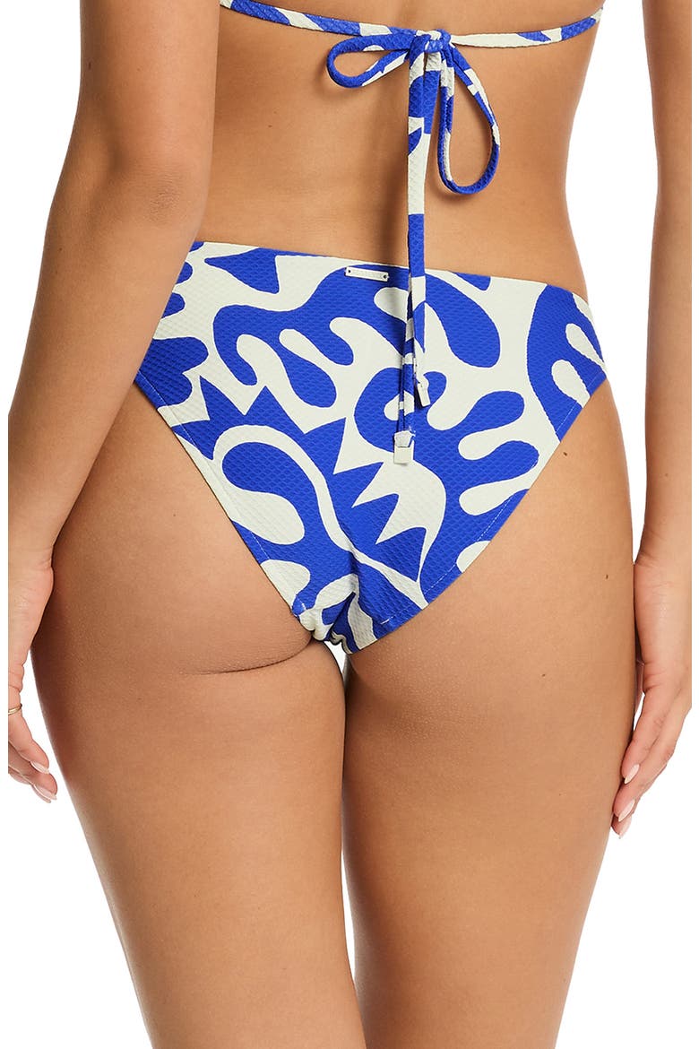 Seascape Regular Bikini Bottoms, Alternate, color, BLUE