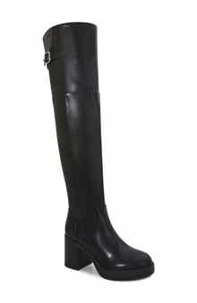 Banks Over the Knee Faux Leather Boot